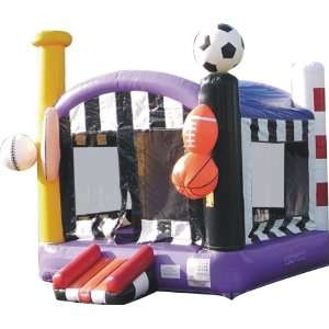  Bounce House Sports Deluxe 14x14 Inflatable Free Blower 
