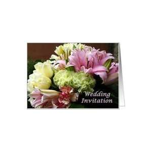  Wedding Invitation   Flower Bouquet Card Card: Health 