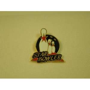  Star Bowler Lapel Pin 