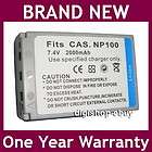 Battery for NP 100 CASIO Exilim Pro EX F1 Camera New