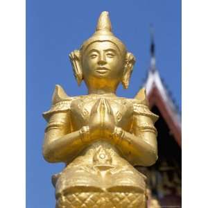  Kneeling Buddha Statue, Wat Sen Soukharam, Luang Prabang 
