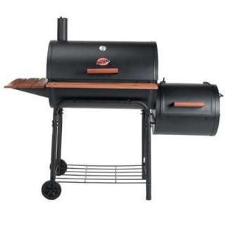 CHAR GRILLER Smokin Pro 830 Sq. Inch Charcoal Grill with Side Fire 