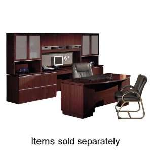  o Bush Industries o   Dble Ped Bow Front Desk,71 1/8x36 1 