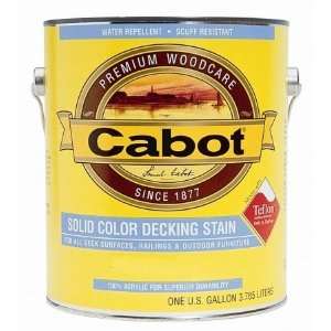 Cabot Stain 1 Gallon Deep Base Solid Color Decking Stain   140 1807 GL 