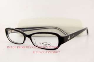 Brand New COACH Eyeglasses Frames 2037 PILAR BLACK 52 883121711129 
