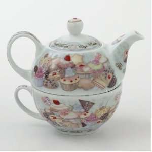   For One Teapot Cup 10oz Pot 16oz By Cardew Design