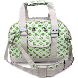  Dog Puppy Cat Pet Travel Carrier Bag Tote Green/white: Pet 