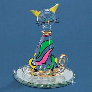  Cool Cat Glass Figurine Jewelry