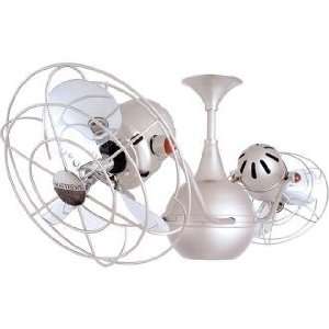  42 Vent Bettina Brushed Nickel Finish Ceiling Fan