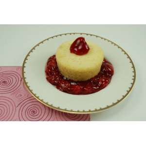pc. Mini NY Style Cheesecakes w/ Cherry Topping