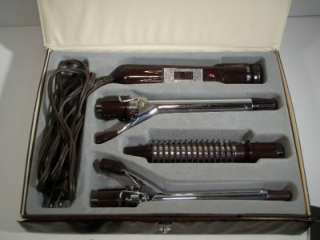   PROFESSIONAL CURLING IRON SYSTEM SET VS 125 AWESOME TRAVEL CASE