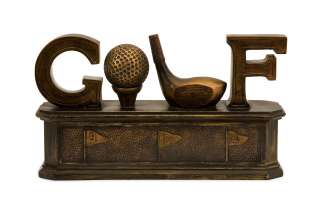Decorative Mandle Tabletop Golf Box Storage Accent  