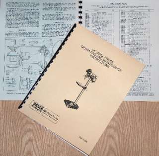 DELTA MILWAUKEE 14 Drill Press Manual Parts List  