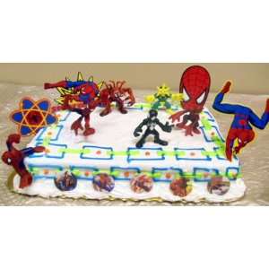  Adorable Marvel Comic Super Hero Spider Man 16 Piece Cake 
