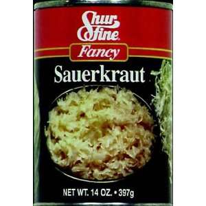 Shurfine Sauerkraut   24 Pack  Grocery & Gourmet Food