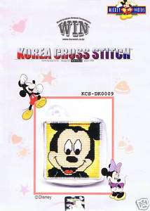 Disney Cross Stitch Key Chain Kit  Mickey Mouse  