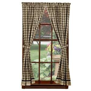    Blackberry Country Cottage Panel Curtains