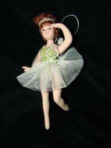 Porcelain Ballerina Doll Christmas Ornament   Gift  