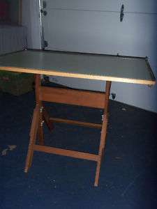 Mayline drafting/drawing table circa 1960s  MADE IN USA  