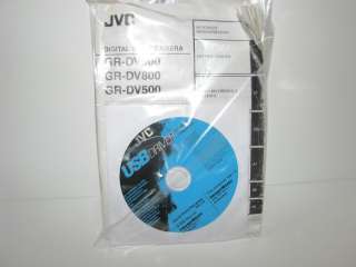    DV900 GR DV800 GR DV500 USER MANUAL + CD Drivers and Software  