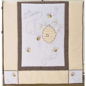  Kids Line Cute As Can Bee Quilt Baby
