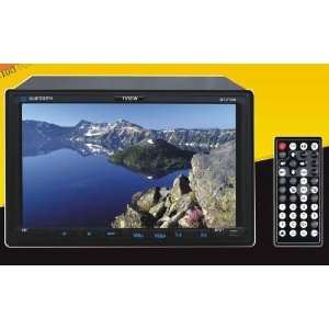   Double Din Touch Screen In dash Dvd, Cd, Mp3 Monitor: Car Electronics