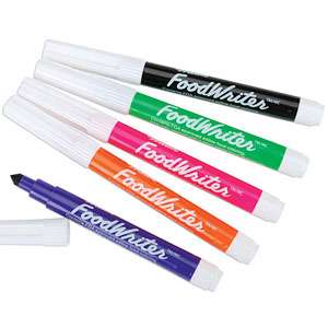 Wilton FOODWRITER Neon Colors EDIBLE MARKERS Food Cake  