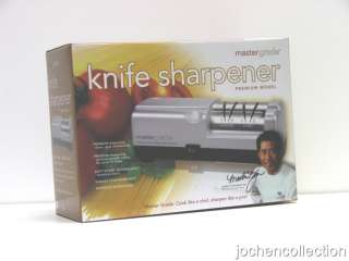 MASTER GRADE Premium Electric Knife Sharpener, Save Money, Easy to Use 