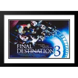  Final Destination 3 32x45 Framed and Double Matted Movie 