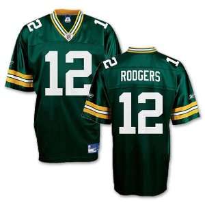 Aaron Rodgers #12 Green Bay Packers (Lg) Reebok Onfield Authentic 