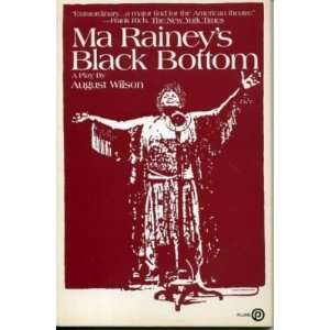  August Wilson Ma Raineys Black Bottom Rare Signed Book 