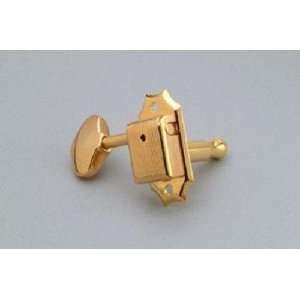   Gotoh Tuning Keys 3x3 Gold w/Butterbean Buttons: Musical Instruments