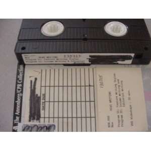  VHS Video Tape of News Writing Program 11 Feature Writing 