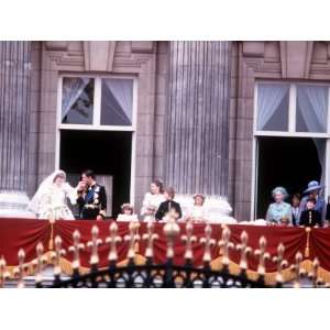 Prince Charles Kisses Dianas Hand at Buckingham Palace July 1981 