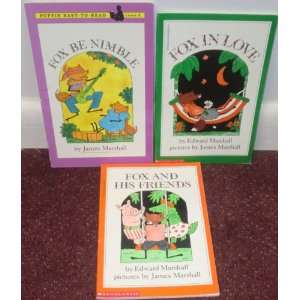   of 3 Children Books by EDWARD MARSHALL   FOX SERIES 