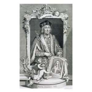 Henry VII King of England from 1485, after a Portrait in 