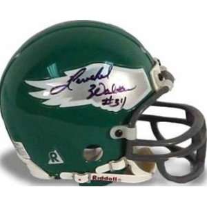 Herschel Walker Autographed Mini Helmet   Philadelphia Eagles