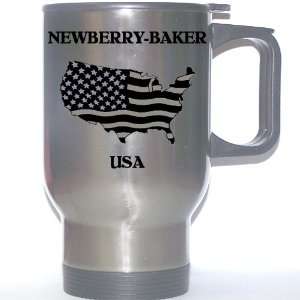  US Flag   Newberry Baker, California (CA) Stainless Steel 