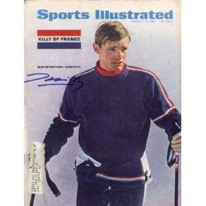  Jean Claude Killy autographed Sports Illustrated Magazine 
