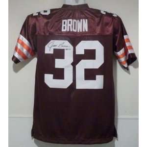 Jim Brown Signed Jersey