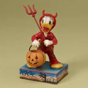  Jim Shore Disney   Devil Donald Figurine