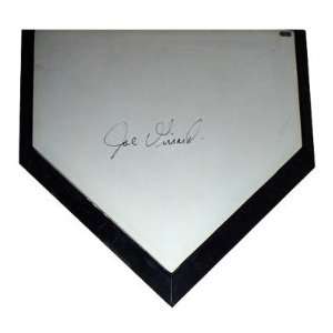 Joe Girardi Signed Home Plate (Signed in Black) (MLB Auth)   MLB 