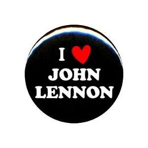  1 Beatles I Love John Lennon Button/Pin Everything 