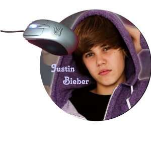 Justin Bieber Round Mouse pad Mousepad