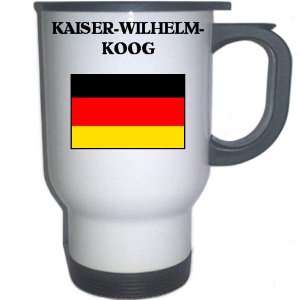  Germany   KAISER WILHELM KOOG White Stainless Steel Mug 