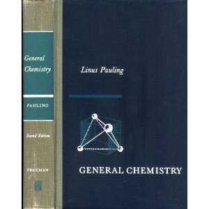  General Chemistry 2nd Second Edition Linus Pauling Books