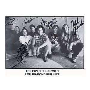  The Pipefitters with Lou Diamond Phillips Autographed 