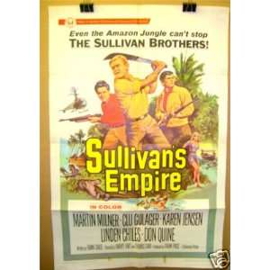  Movie Poster Sullivans Empire Martin Milner F55 