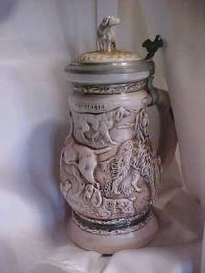 Great Dogs of The Outdoors Stein Avon Fine Collectibles  