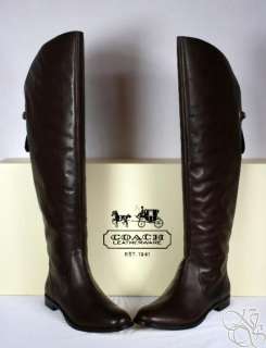   Cheyenne Soft Calf Chestnut Womens Equestrian Riding Boots New A7104